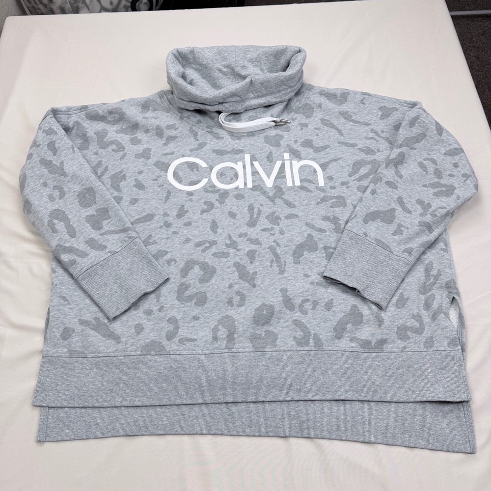 Calvin Klein Gray Logo Sweatshirt